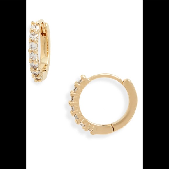 Nordstrom Jewelry - Crystal Huggie Hoop Earrings
NORDSTROM NWT